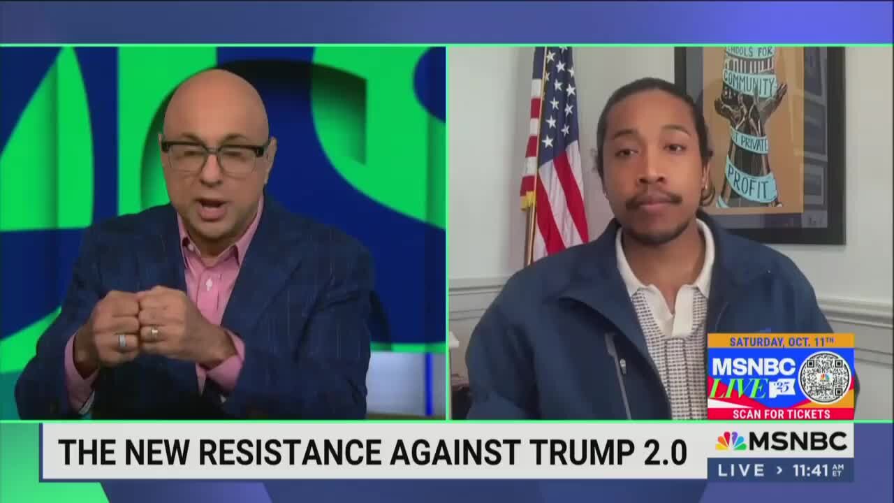 Tenn. Democrat Justin Pearson Tells Velshi ‘Nothing’s Off the Table’ to ‘Fight Back’ Against Trump