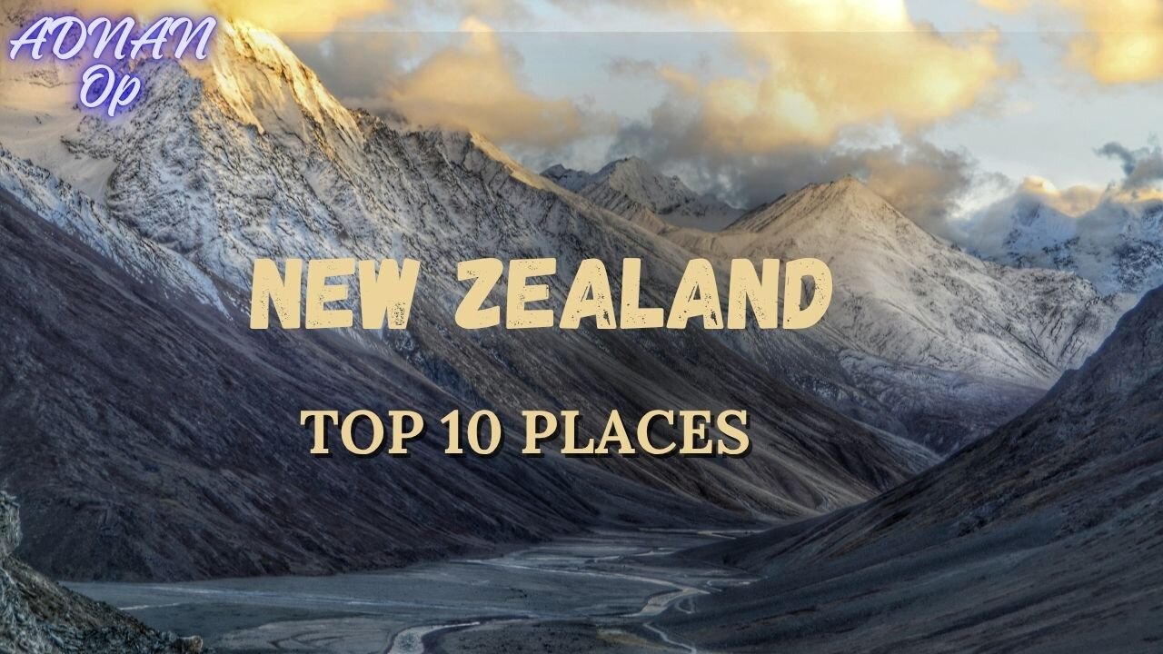 Top 10 Places To Visit in New Zealand