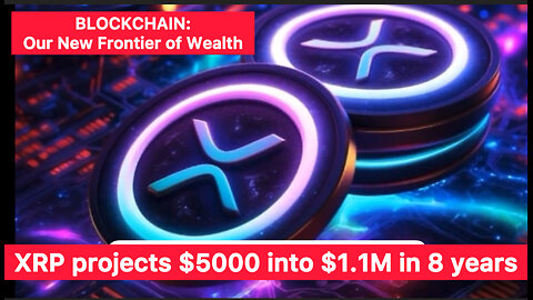 XRP projects $5000 into $1.1M in 8 years