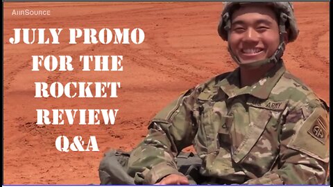 July Promo for the Rocket Review Q&A