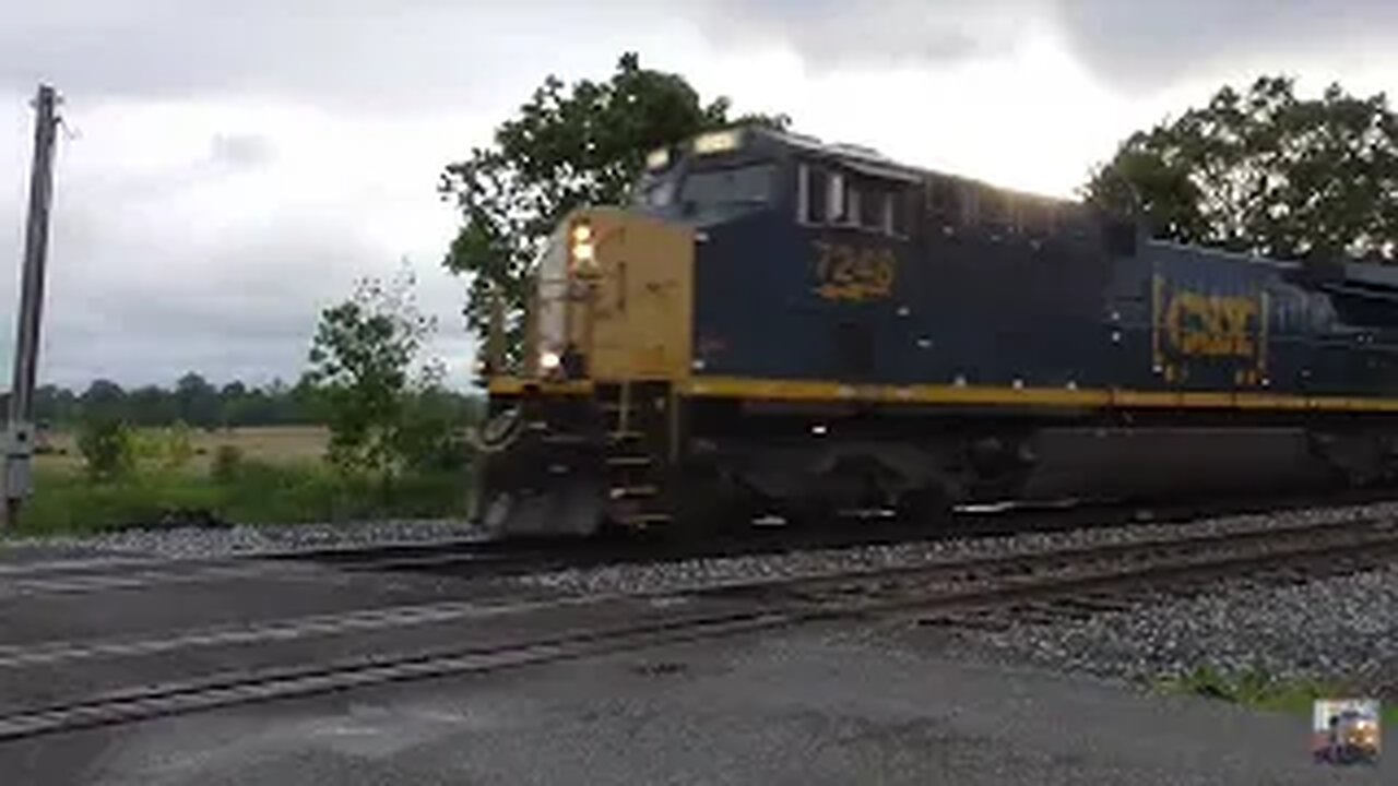 CSX Trains from Sterling, Ohio May 31, 2025 Part 1