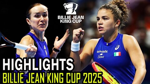 Jasmine Paolini (ITA) vs Elina Svitolina (UKR) | 2025 Billie Jean King Cup