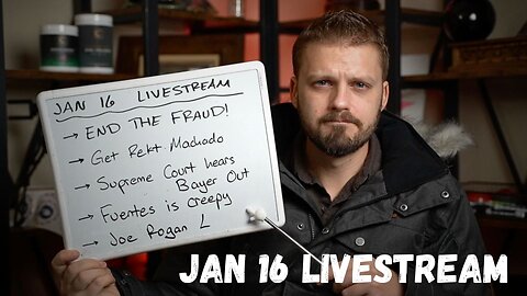 [1.16] End the FRAUD, Get Rekt Machado, 99% of Congress Sux, Bayer's Poison, The Space Frontier