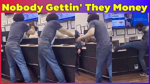 Unhinged Lefty Loses It at Money Counter: "I HATE ALL YOU F'ING WHITE PEOPLE!" – No ID, All Idiot