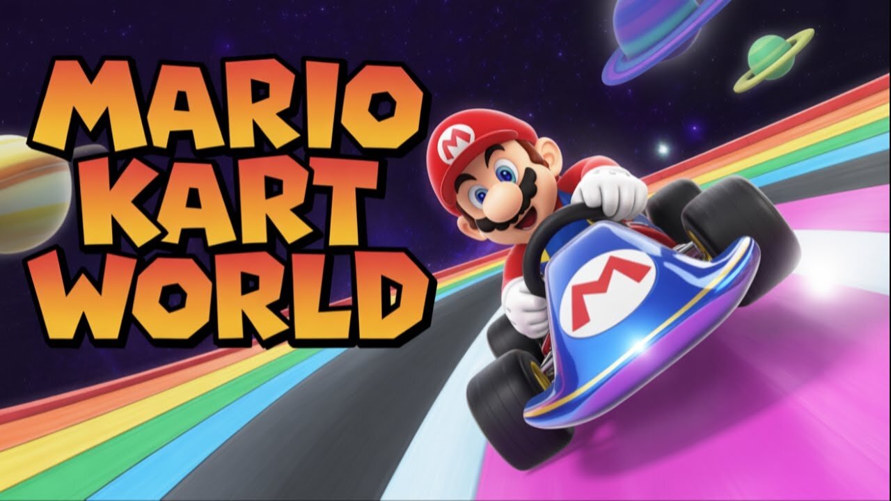Journey Through the Epic Super Mario Kart Games - Mario Kart World (PT. 4)