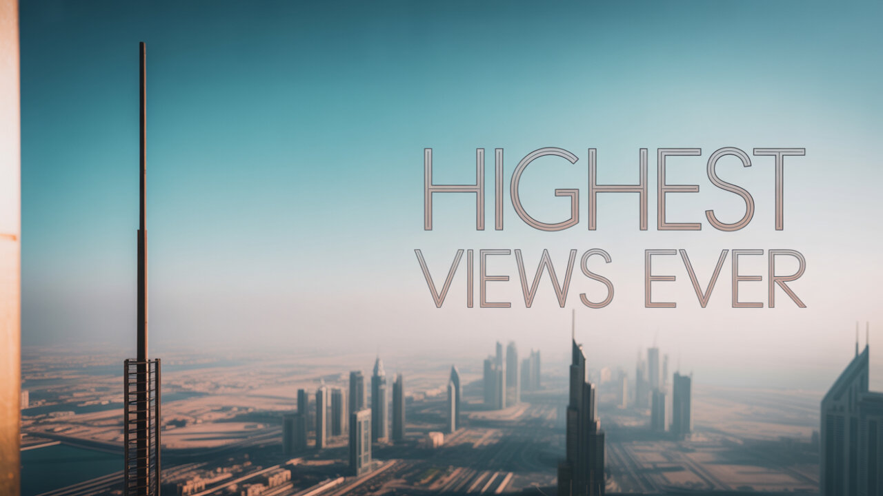 MR BEAST ON THE TOP OF BURJ KHALIFA