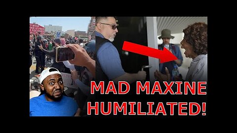 Officer HUMILIATES Maxine Waters As She Tries To BREAK INTO ICE Detention Center During LA RIOTS!