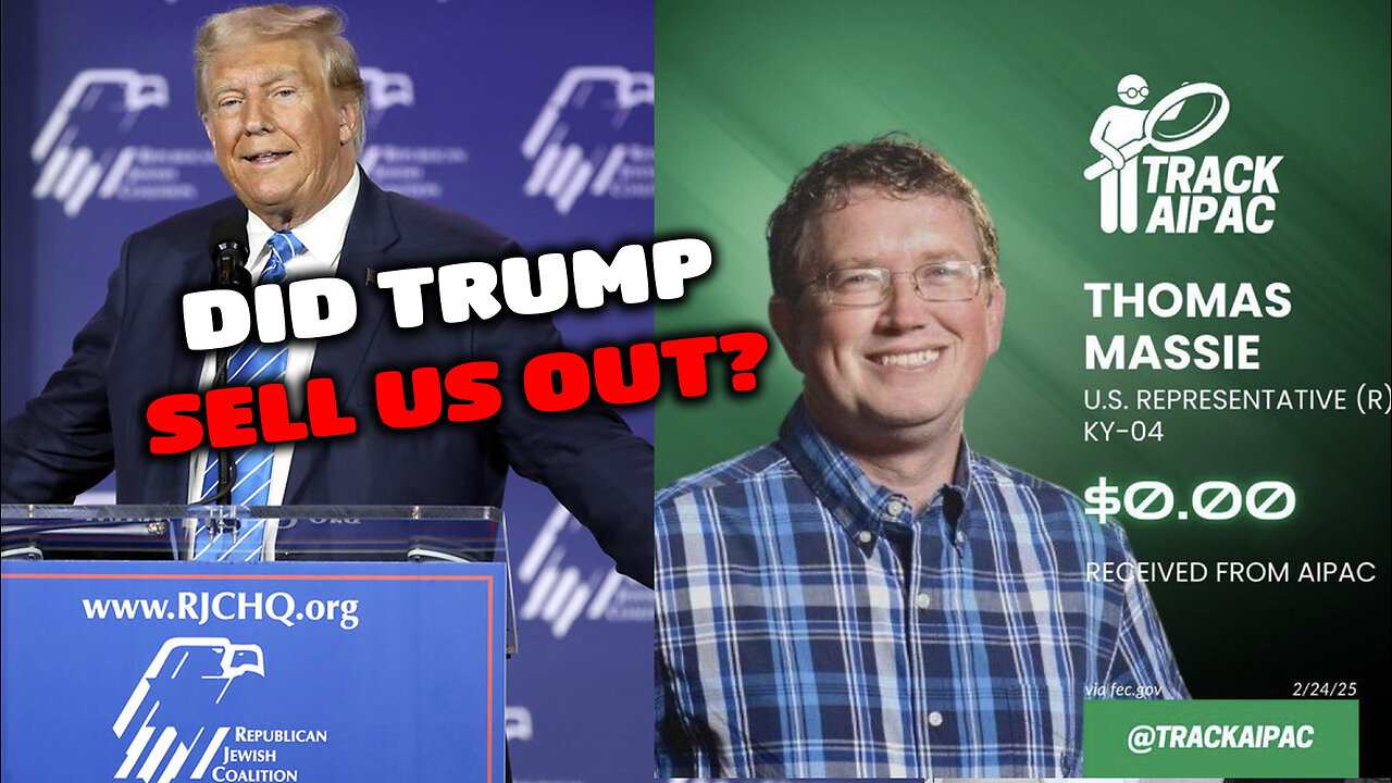 Trump RAILS Hard Against Thomas Massie & Says He Will Be Endorsing His Opponent!
