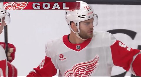 Detroit Red Wings Report - goal compilation from 6-3 loss to Vegas Golden Knights