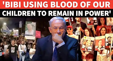 'Netanyahu A Murderer': Israelis Attack Their Own PM, Corner His Residence | Revolt Over Hostages