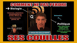 Comment ne pas "perdre ses couilles" ! Alexis Cossette_Radio Québec (Hd 1080)