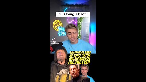 Dillon Page is Leaving TikTok with his 18 Million Followers Due to Overwhelming Censorship