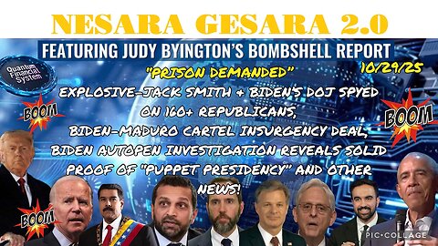 WTPN PATRIOT UPDATE FEATURING 10/30/25 ~ Restored Republic > SGAnon - Q+ White Hats Intel