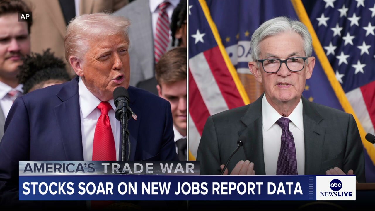 Stocks Soar On New Jobs Report Data