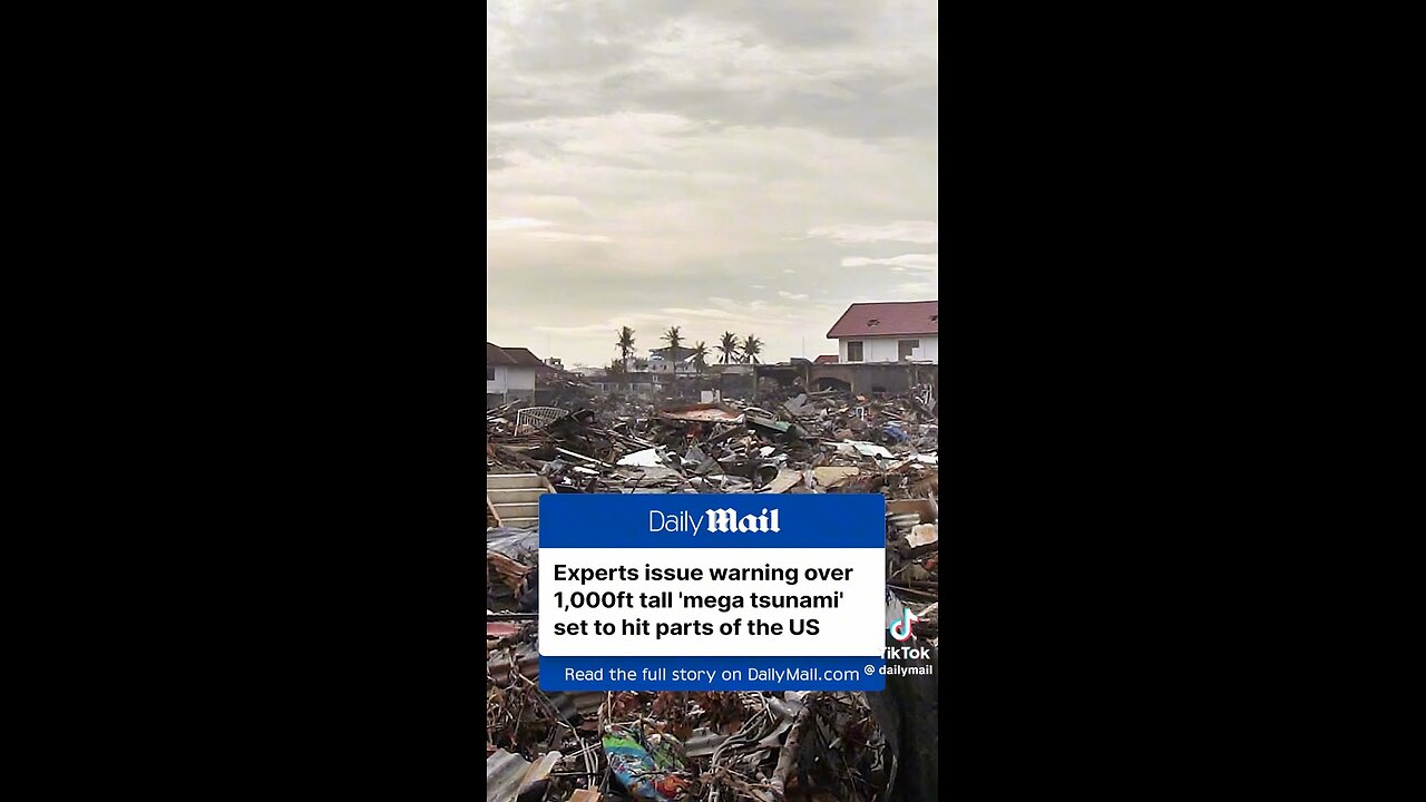 Mega Tsunami to hit the U.S.