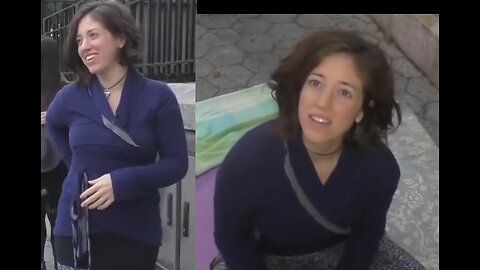 Luodong Gives Long Massage To White Woman On The Sidewalk