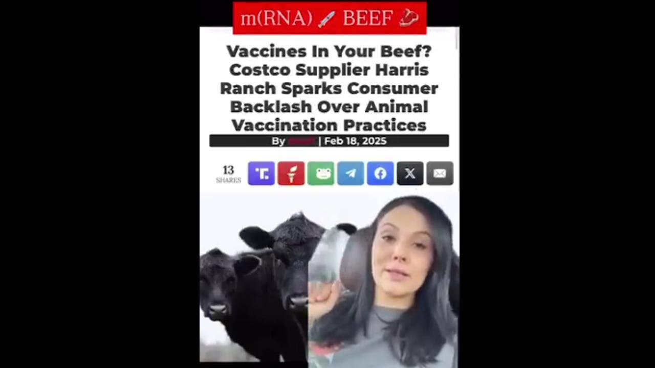 MRNA Vaccine in Costco Beef