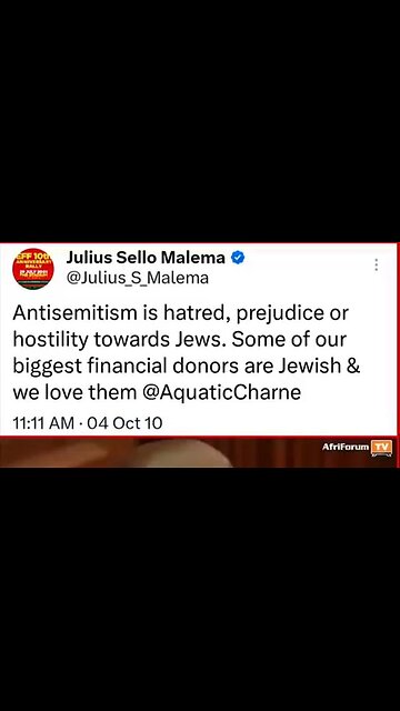 (((Who))) funds the genocidal communists in South Africa?