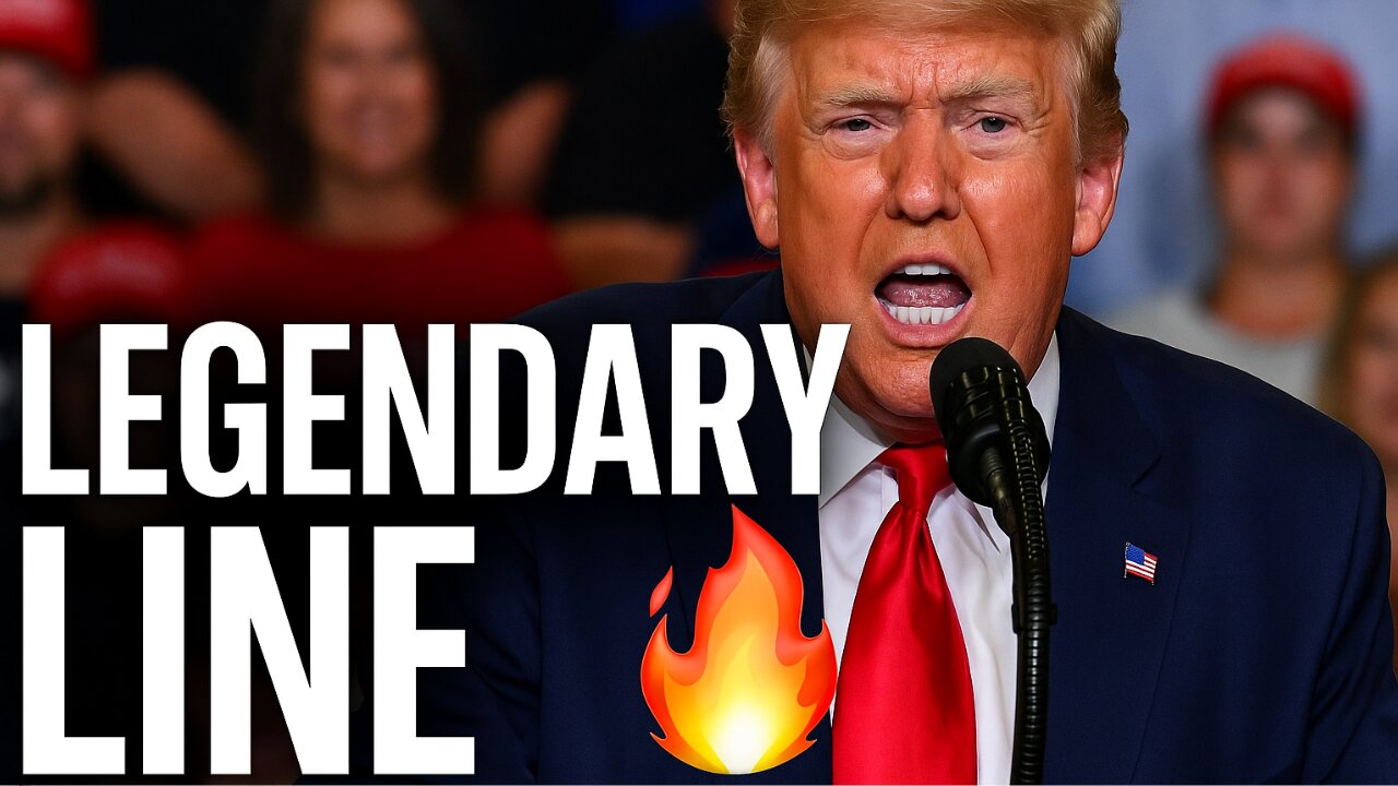 🚨TRUMP DOES IT AGAIN! Legendary Line Goes VIRAL Worldwide