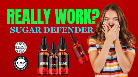 SUGAR DEFENDER - ((😱IT REALLY WORKS??😱)) - SUGAR DEFENDER REVIEW - SUGAR DEFENDER REVIEWS