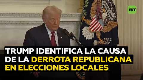 Trump nombra el motivo de la derrota republicana en elecciones locales en EE.UU.