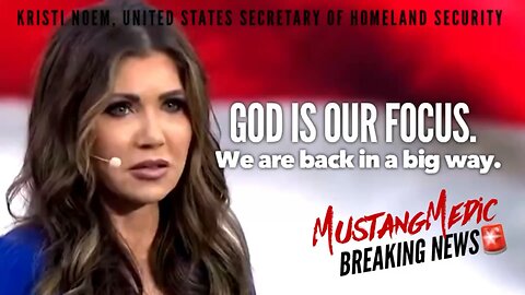 BREAKING NEWS🚨 Kristi Noem honoring God in her speech at CPAC Poland!