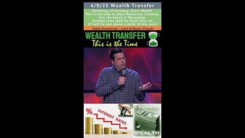 Wealth Transfer, Revaluing of Currency prophecy - Hank Kunneman 4/9/25