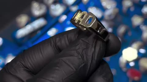 10K Yellow Gold DAD Men's Ring