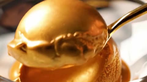 Pure Liquid Gold Ice Cream 💛🍨