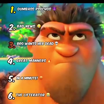 Ranking The Croods Moments 😭