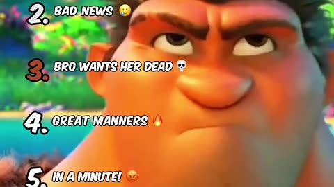 Ranking The Croods Moments 😭
