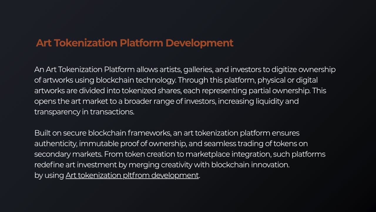 How Art Tokenization Platforms Generate Revenue | Blockchain-Based Art Market Explained