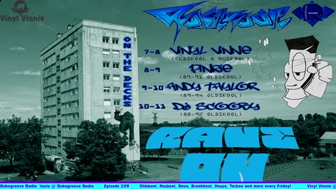 Vinyl Vinnie @ Rokagroove Radio Episode 209