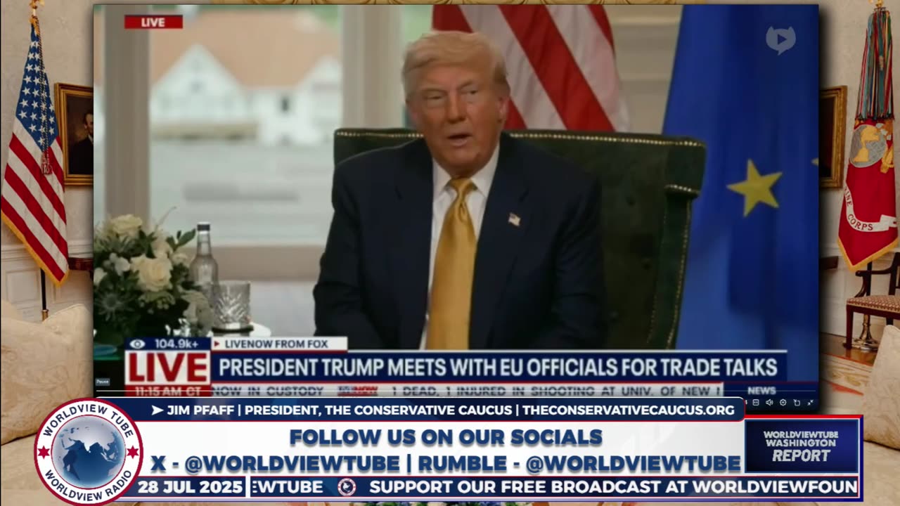 Trump's Global Wins: EU Trade Deal, Tariffs Triumph, Epstein Break, and Windmill Takedown