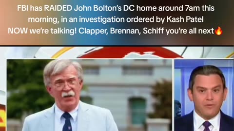 John Bolton FBI Raid