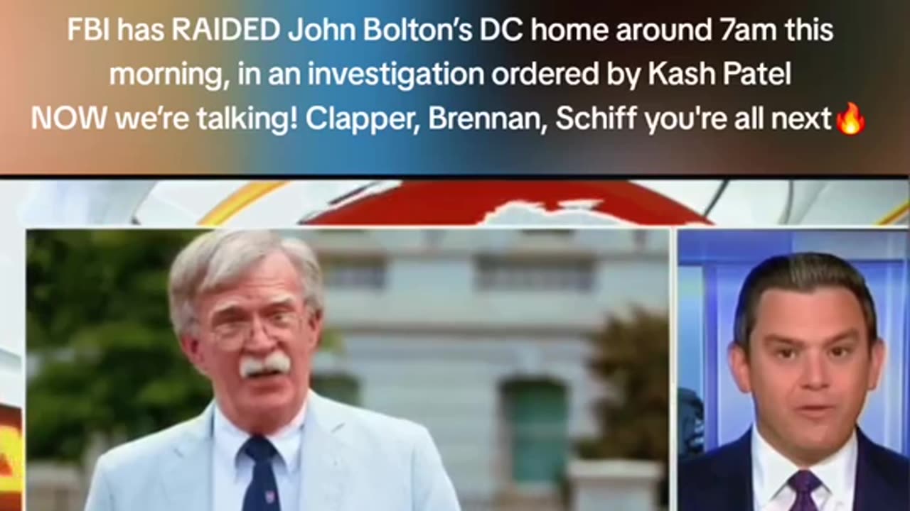 John Bolton FBI Raid