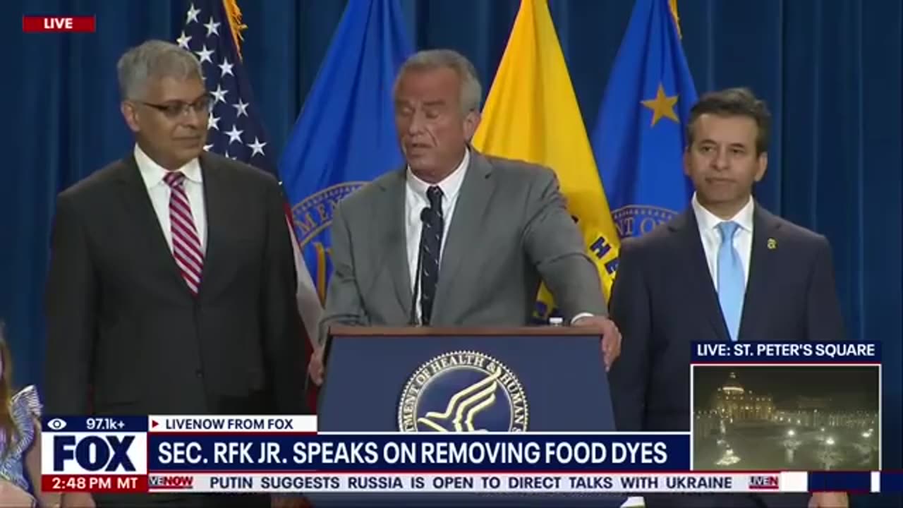 RFK Jr. unveils new food dye bans