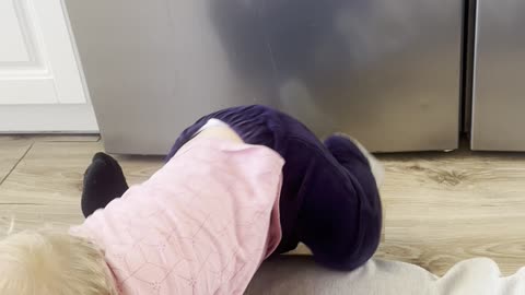 Baby Kayla Wrestling With Big Brother 😂🤼