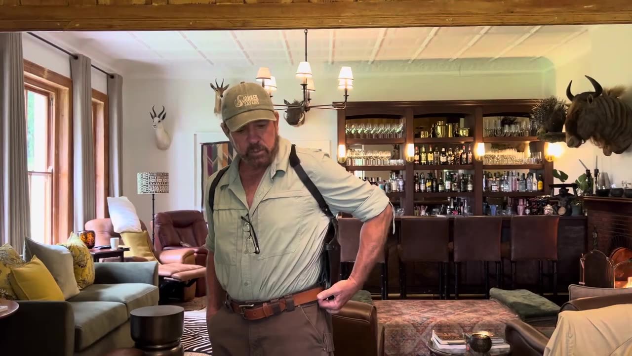 Perfect packin shoulder holster.