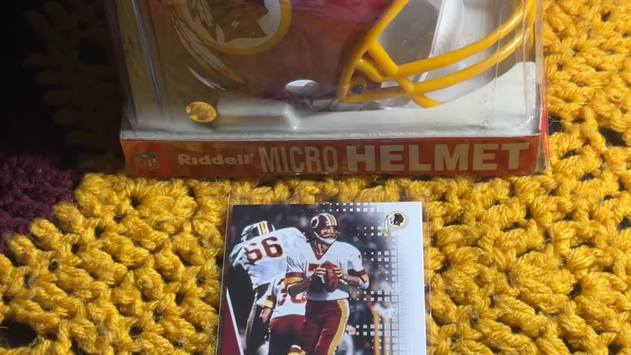 Redskins Helmet , Joe Theismann