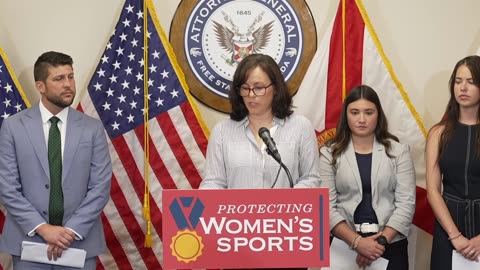 Attorney General James Uthmeier joins Commissioner Kamoutsas in Orlando to Protect Women's Sports.