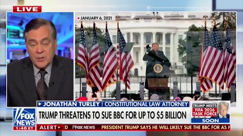 Jonathan Turley Doubts Trump’s Chances In BBC Lawsuit — But Says There’s Hope Across The Pond