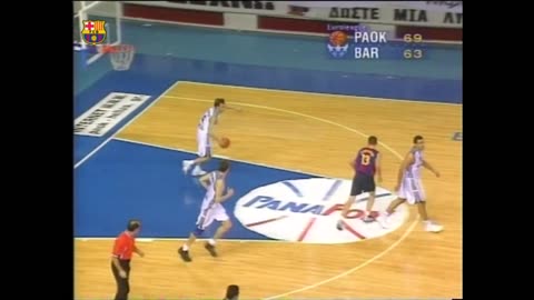 "PAOK Salónica vs Barcelona" 7° Jornada EUROLIGA 2000/01 (13 de Diciembre, 2000) en español
