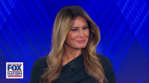 First lady Melania Trump receives the Patriot of the Year award at the foxnation 2025 Patriot Awards
