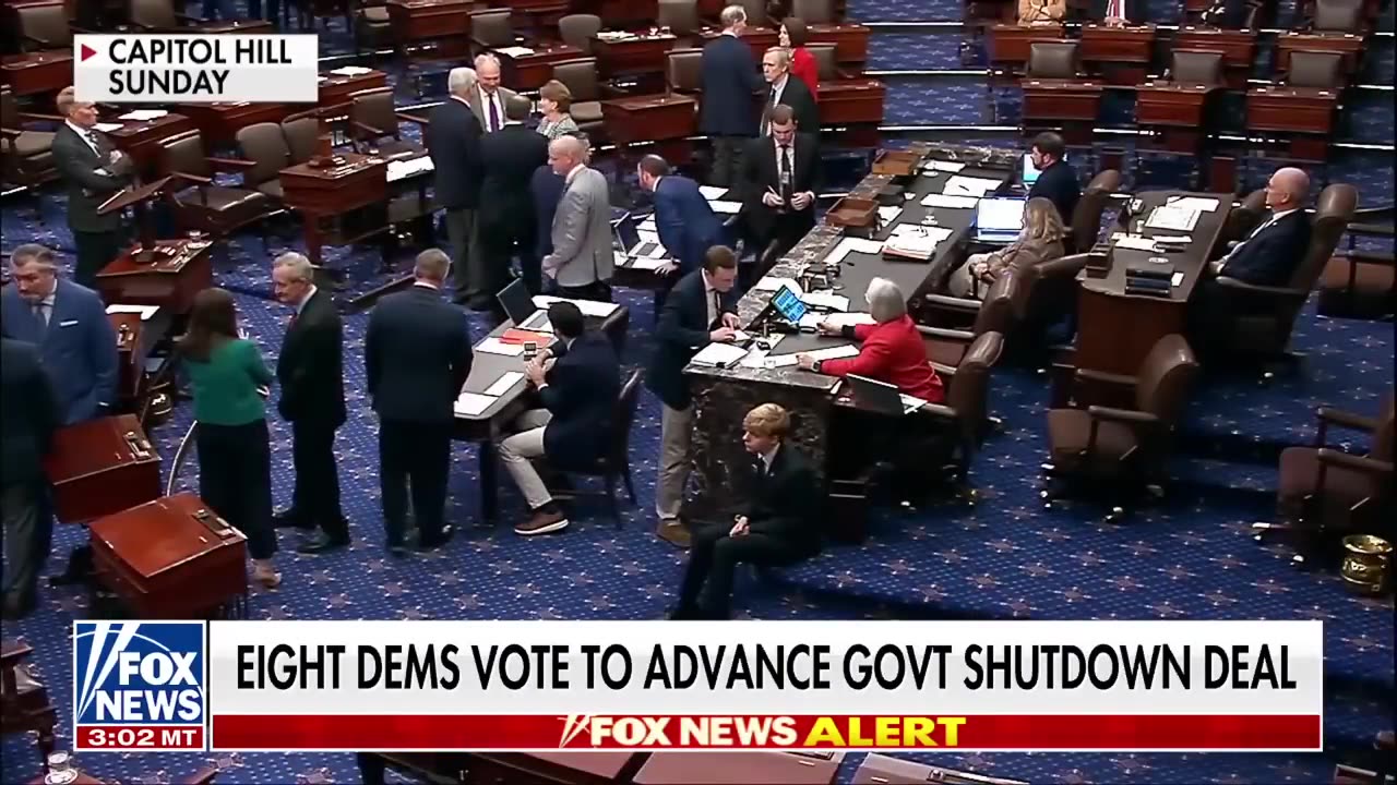 [2025-11-10] Eight Democratic Caucus members break with party to end shutdown