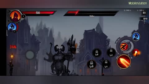 Shadow Knight: Ninja Game War Part 1 (Android & iOS Gameplay Walkthrough)
