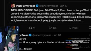 Diddy Trial Day 29: Approaching Closing Arguments. Prosecution Rests its Case. VERDICT INCOMING?1/30