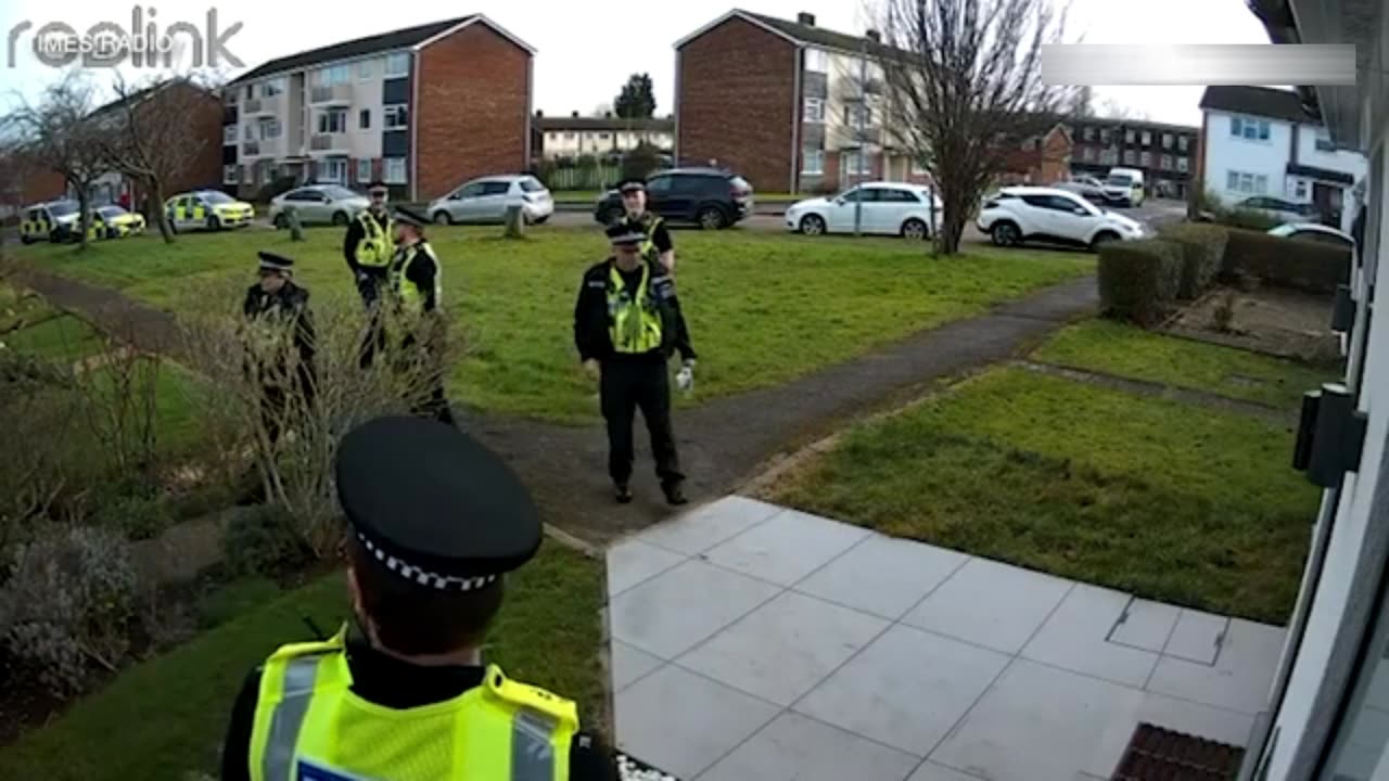 The deplorable truth of what REALLY happened when six police officers turned up to arrest a couple over WhatsApps about their child's school