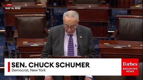 'You Know How Bad It Is': Chuck Schumer Calls On GOP To Show 'Some Outrage' Over Trump's 747 Gift