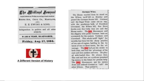 1894 news article - jew playing both sides